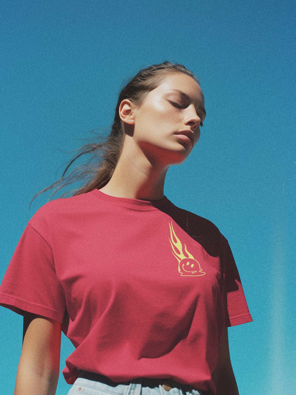 I Got Heat Stroke Unisex Tubular Trash Tee