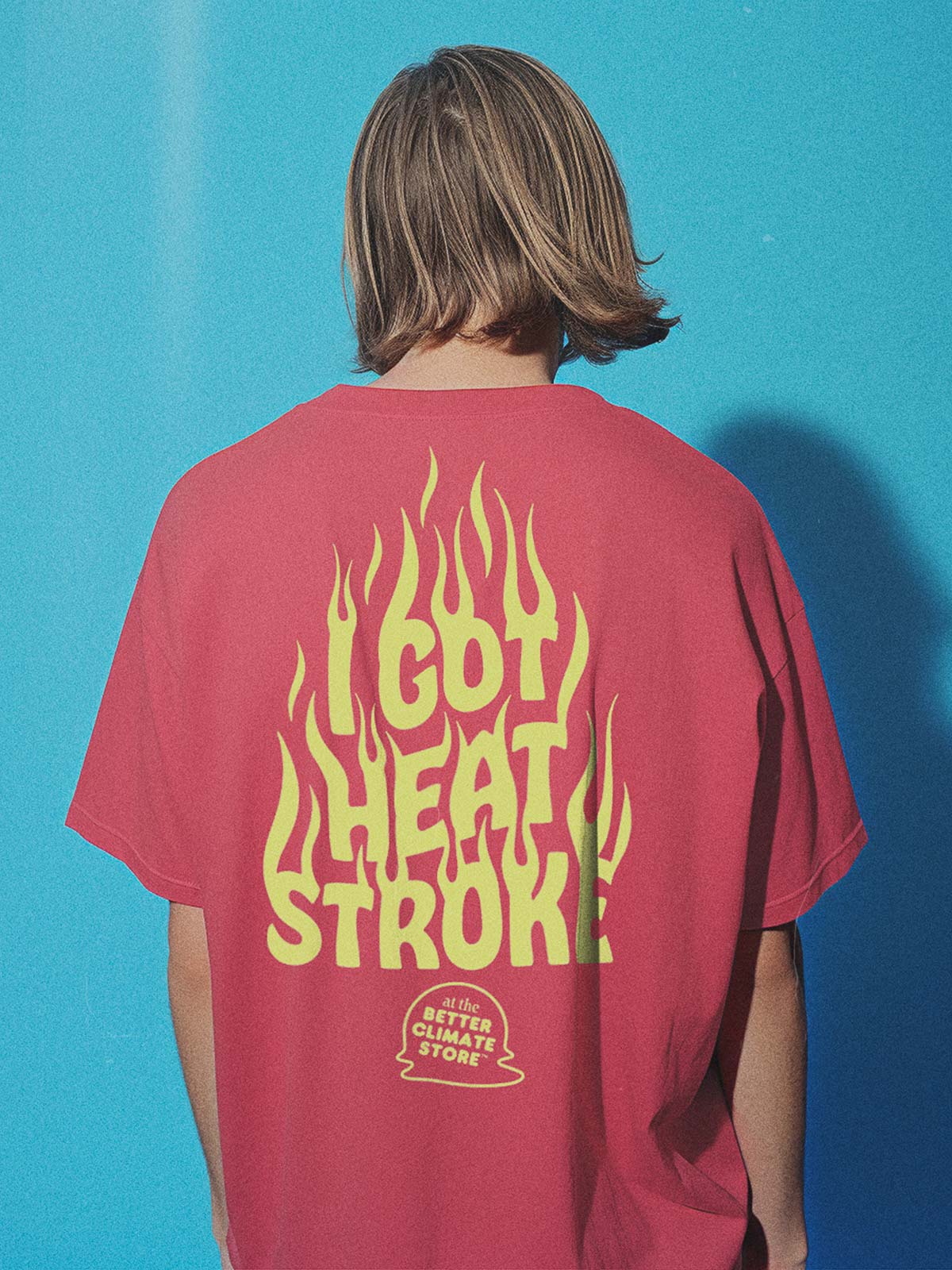 I Got Heat Stroke Unisex Tubular Trash Tee