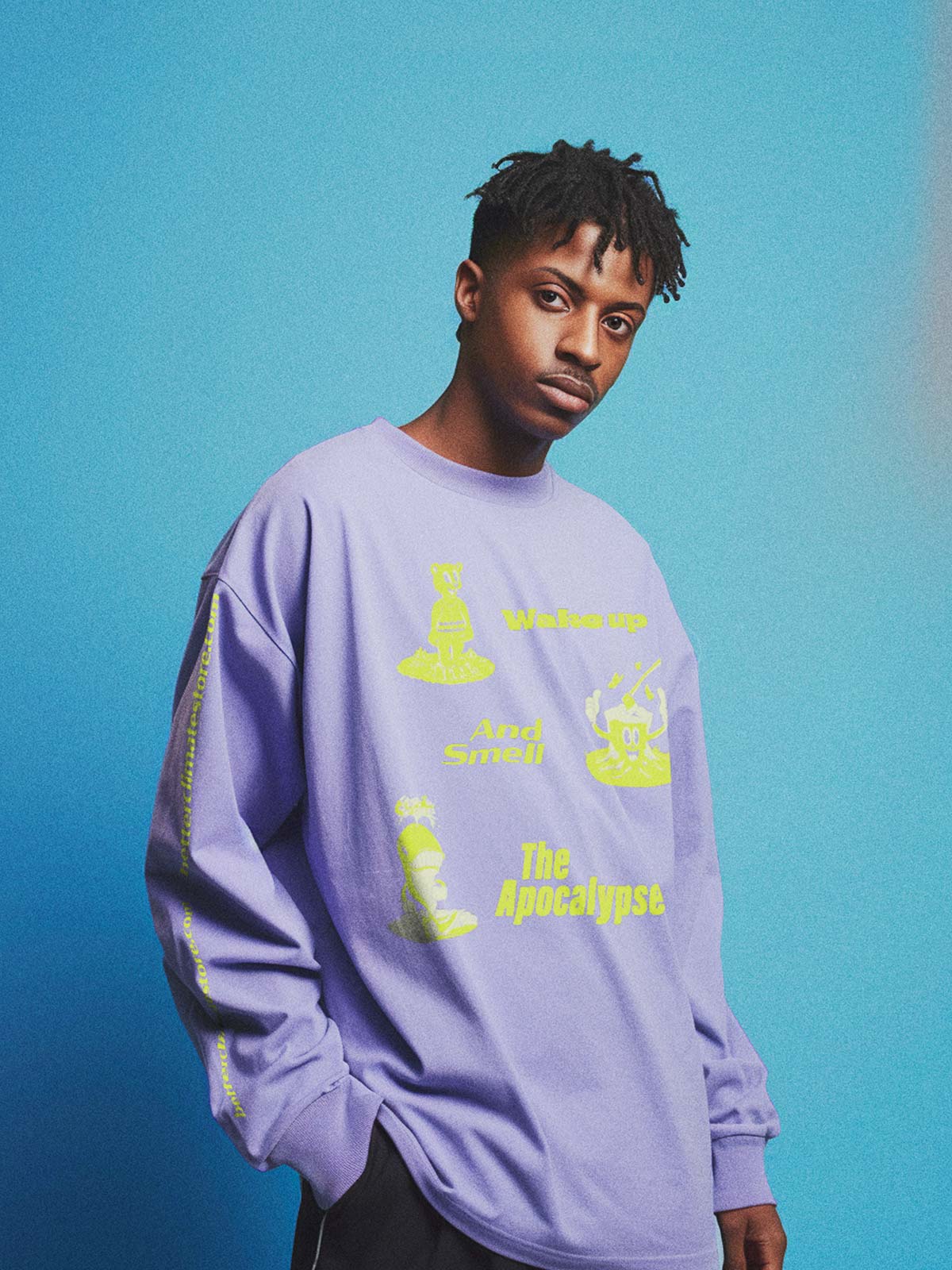 Wake Up And Smell the Apocalypse Unisex Tubular Trash Tee Long-Sleeve