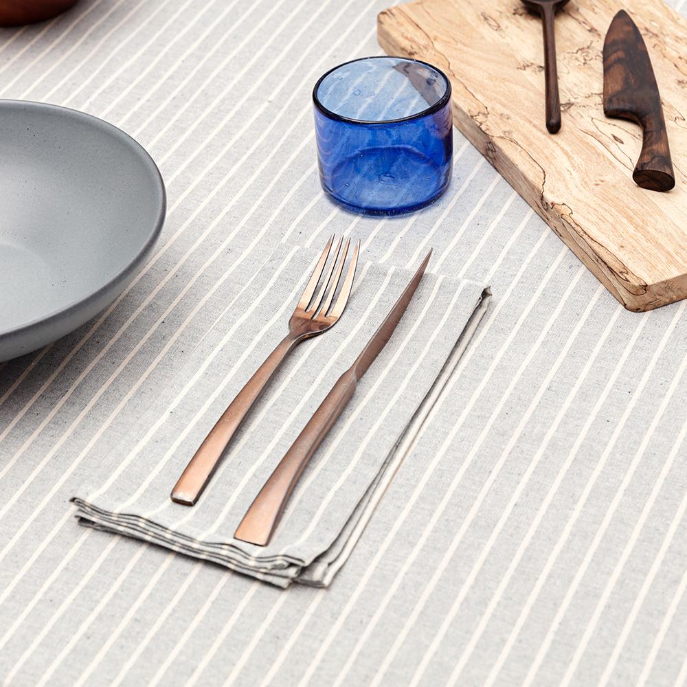 Tablecloth 100” x 60” & Napkins Bundle by MEEMA