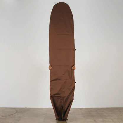 Seal Brown Canvas Surfboard Bag by Faro