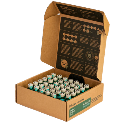 Better Battery Co. AA 40 Pack