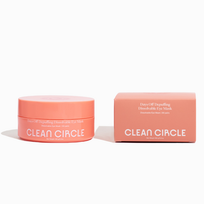 Days Off Depuffing Dissolvable Eye Mask by Clean Circle