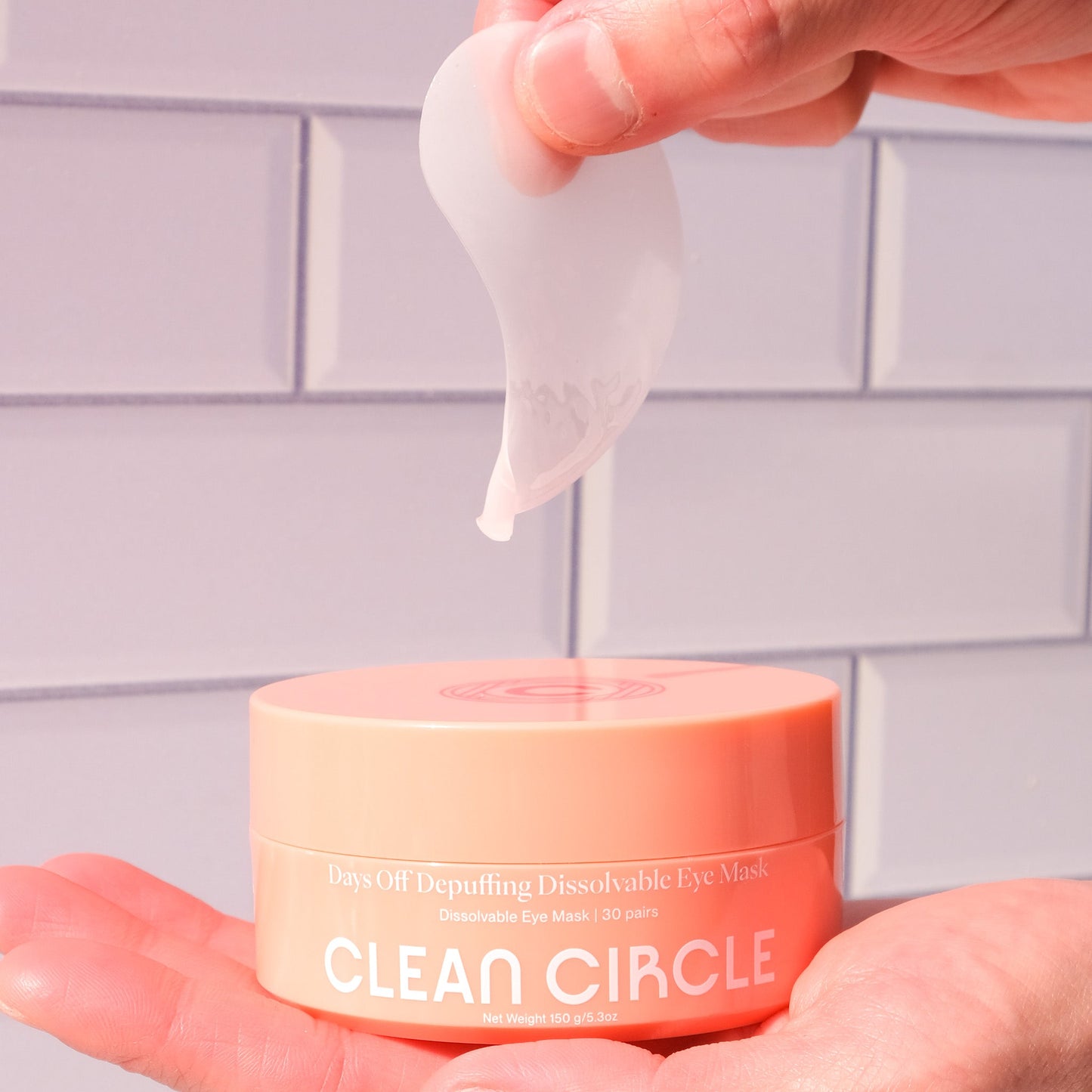 Days Off Depuffing Dissolvable Eye Mask by Clean Circle